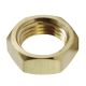 1/2" Brass Hexagon Locknut 1/8 IPS - Unfinished