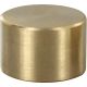 Small Flat Brass Caps - Unfinished
