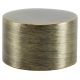 Small Flat Brass Caps - Antique Brass