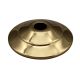 2" Brass Vase Cap - Polished And Lacquered