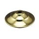 2-1/4" Brass Vase Cap - Polished & Lacquered