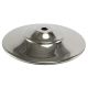 5" Solid Brass Vase Cap Polished Nickel- Heavy Gauge Material
