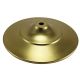 6-1/4" Solid Brass Vase Cap - Unfinished- 0.6T-  Brass