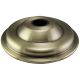 Large Steel Antique Style Screw Collar Canopy - Antique Brass