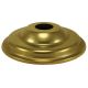 Large Solid Brass Antique Style Screw Collar Canopy - Unfinished