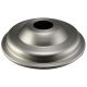 Large Steel Antique Style Screw Collar Canopy - Satin Nickel