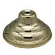 Fixture Canopy - Steel - Brass Plated - Individually Bagged