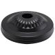 Embossed Screw Collar Canopy - Black