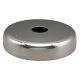 Plain Round Canopy - 1-1/16" Screw Collar Hole- Steel - Polished Nickel