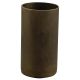 Solid Brass Candelabra Base Straight Edge Candle Cup - Unfinished