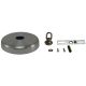 Modern Canopy Screw Collar Kit - Satin Nickel