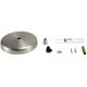 Modern Canopy Pendant Kit - Satin Nickel