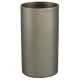 Steel Candelabra Base Straight Edge Candle Cup - Satin Nickel
