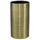Steel Candelabra Base Straight Edge Candle Cup - Antique Brass