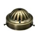 4" Steel Lip Glass Holder - Antique Brass Plated