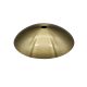Neckless Ball Holder Cover - For 3" Opening Balls - 6" Balls - 0.7T Steel - Satin Brass