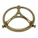 Cast Brass Glass Holders, for 3-1/4" Glass Lip