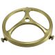Cast Brass Glass Holders, for 3-1/4" Glass Lip - Satin Brass