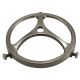 Cast Brass Glass Holders, for 3-1/4" Glass Lip - Satin Nickel