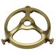 Cast Brass Glass Holders, for 2-1/4" Glass Lip