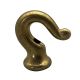 Solid Brass Hook With Wireway