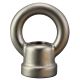 1" Cast Brass Loop With Wireway - Satin Nickel