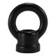 1" Cast Brass Loop With Wireway - Black
