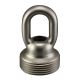 2-1/8" 1/4IP Heavy Duty Cast Brass Screw Collar Loop - Satin Nickel