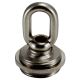 1-3/4" 1/4IP Cast Brass Screw Collar Loop - Satin Nickel
