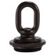 1-3/4" 1/8IP Cast Brass Screw Collar Loop - Bronze