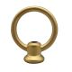 2" Solid Brass Loop 1/4F  -Burnished