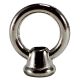 1-1/2" Cast Brass Loop With Wireway - 1/8 IPS - Polished Nickel