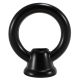 1-1/2" Cast Brass Loop With Wireway - 1/8 IPS - Black