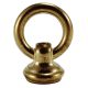 1-5/8" Heavy Cast Brass Loop With Wireway 1/8IPS - Unfinished