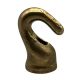 Solid Brass Hook - With Wireway