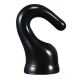 Solid Brass Hook With Wireway 1/8F - Bronze