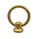 2" Solid Brass Loop 1/8F - No Wireway  - Burnished
