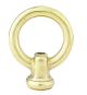 Solid Brass Loop 2-3/4" Dia X 3-1/2" Ht -  With Wireway - 1/8F - Burnished
