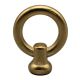 Solid Brass Loop 2-3/4" Dia X 3-1/2" Ht -  No Wireway - 1/8F - Burnished