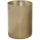 2-1/4" Solid Brass Medium Base Straight Edge Candle Cup - Unfinished