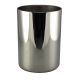 2-1/4" Steel Medium Base Straight Edge Candle Cup - Polished Nickel