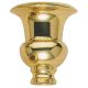 Turned Solid Brass Candle Cup - Unfinished