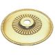 Cast Bobeche - D: 3-3/8", H: 1/2"