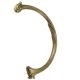 Cast Brass Table Lamp Arm with Wireway - Unfinished