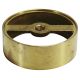 2-3/8" Cast Brass Body - No Holes