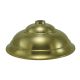 Cast Brass Cap - Unfinished - D: 4-3/4", H: 1-3/4"