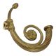 4-3/4" Cast Brass Fluted Arm