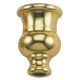 Turned Solid Brass Candle Cup - Unfinished