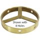 Cast Brass Body Center - 12 Holes