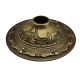 5-1/2" Solid Brass Canopy Slip 1-1/16" - Antique Brass